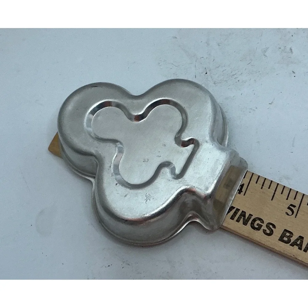 Vintage Playing Card Suit Mini Cake Jello Molds‎ Aluminum Set of 4